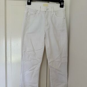 MOTHER white jeans (size 25)